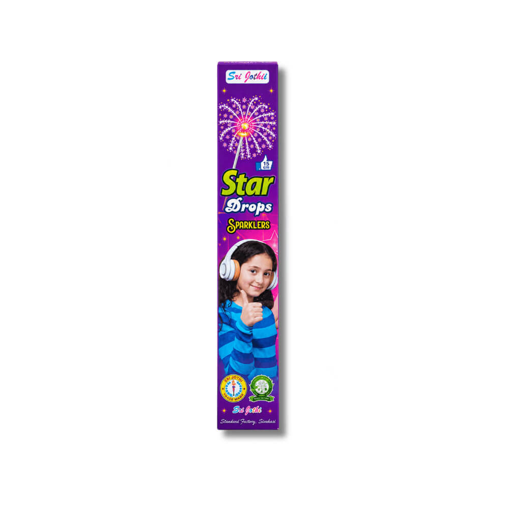 Sivakasi Pattasu Kadai 15 Cm Star Drops Sparklers