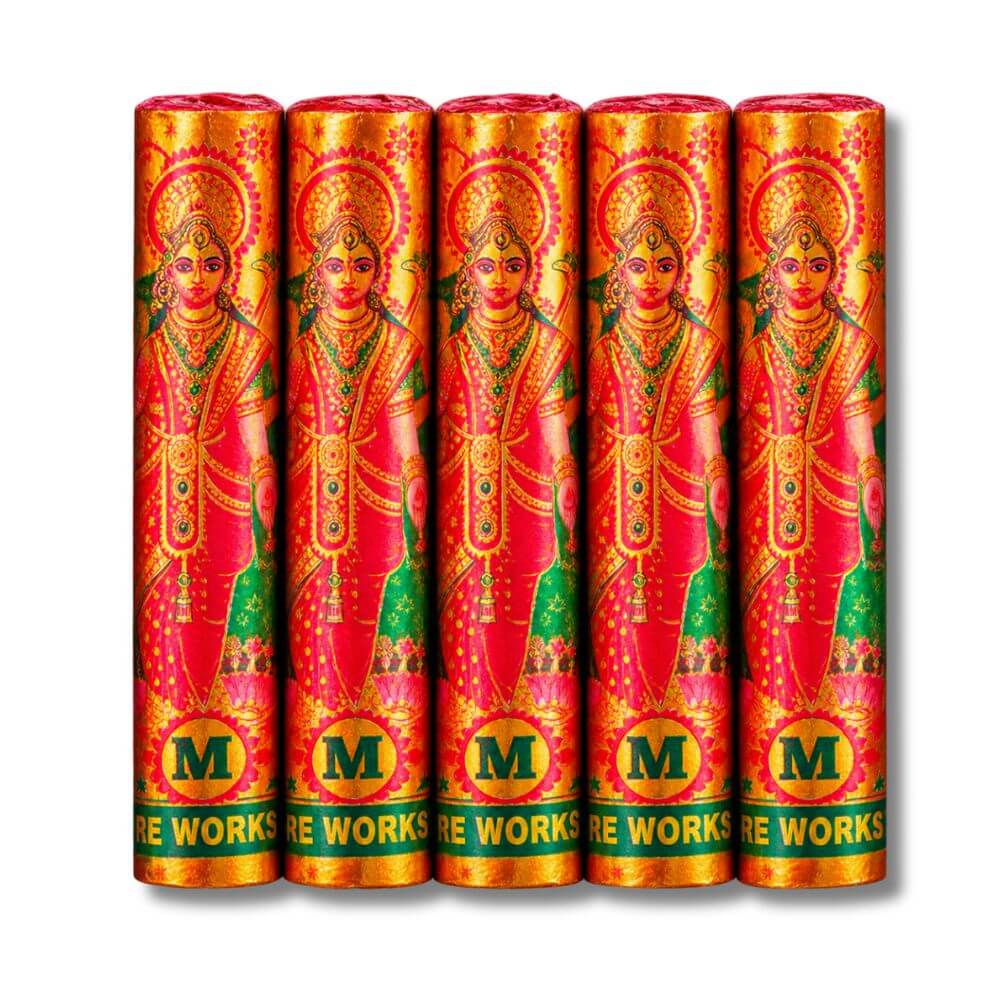 Sivakasi Pattasu Kadai 4 Inch Gold Lakshmi Deluxe Crackers