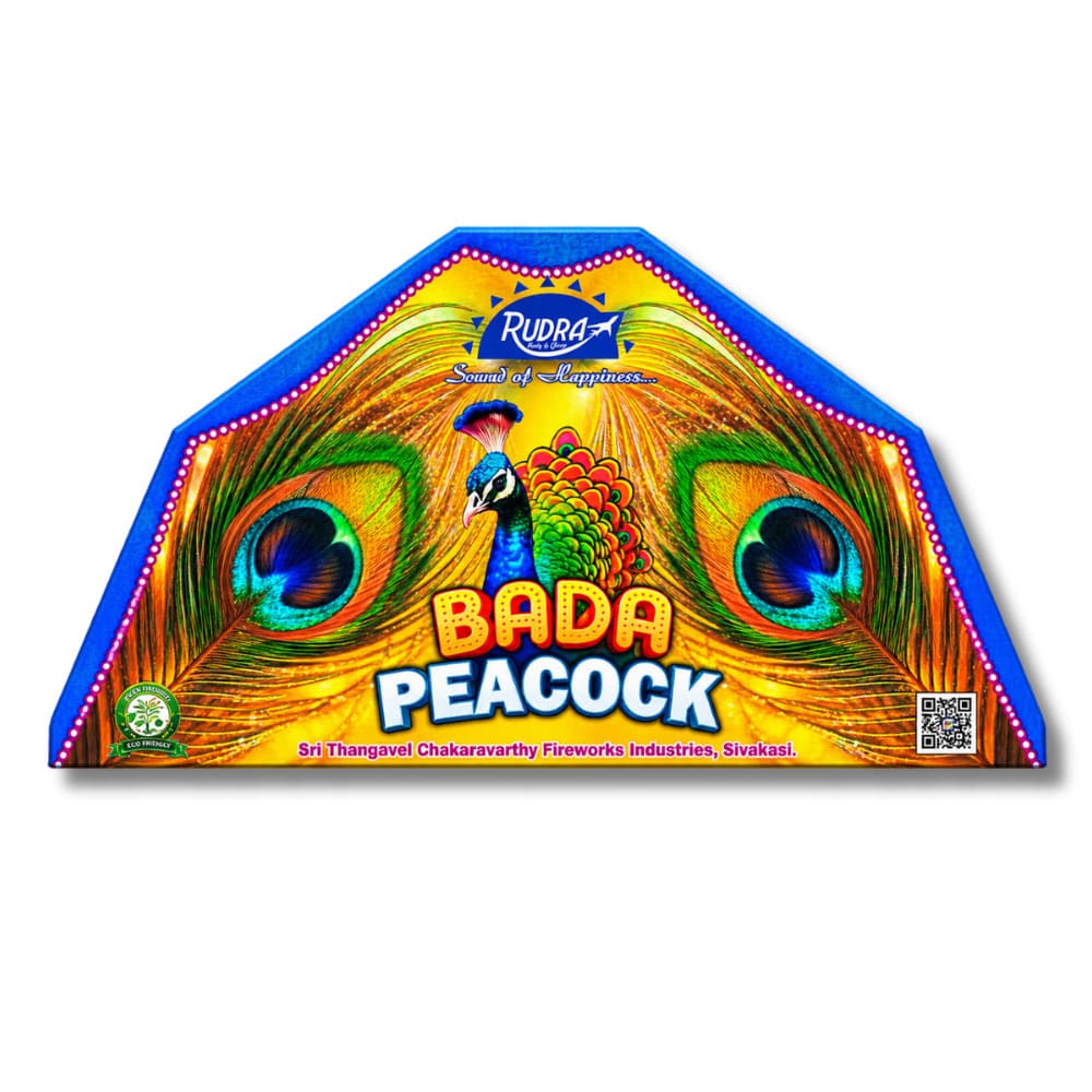 Sivakasi Pattasu Kadai Bada Fancy Peacock