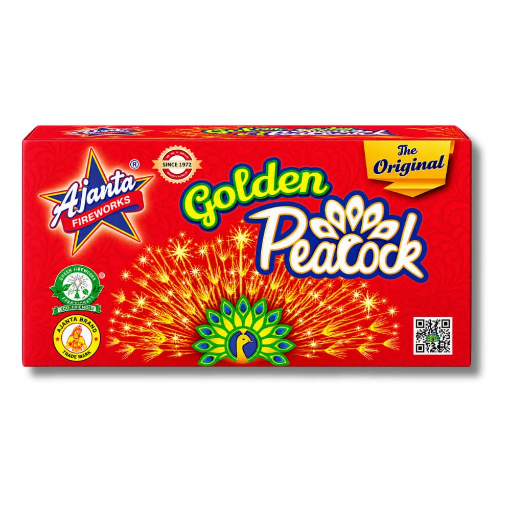Sivakasi Pattasu Kadai Golden Fancy Peacock