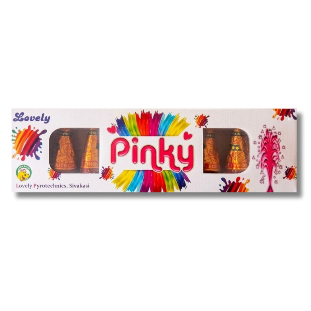 Sivakasi Pattasu Kadai Pink And White Colour Koti