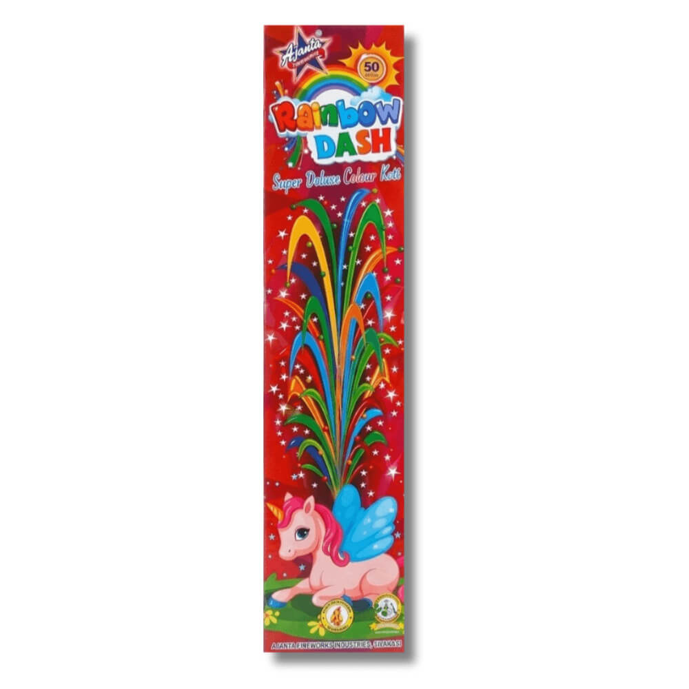 Sivakasi Pattasu Kadai Rainbow Dash Mega Colour Koti